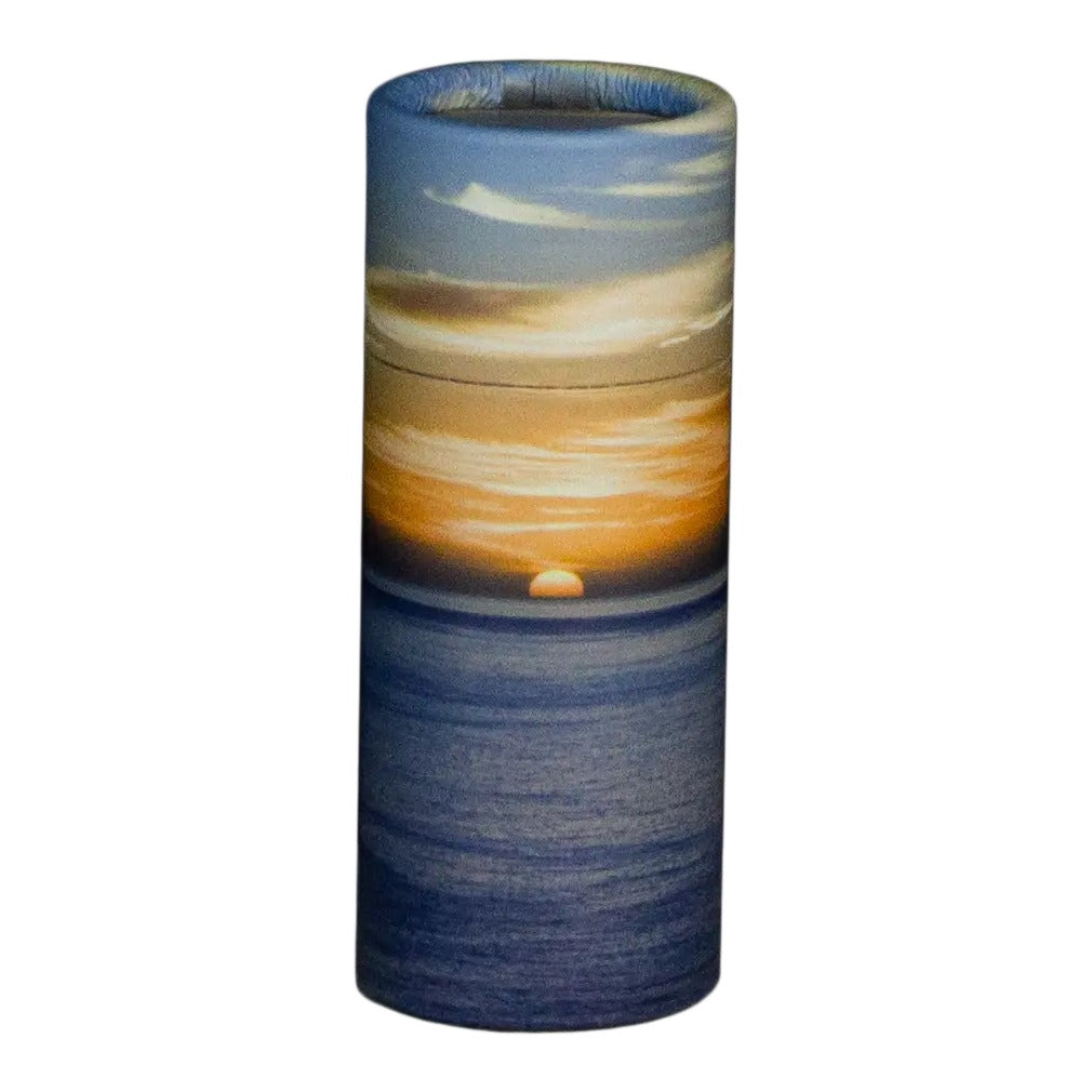 Ocean Sunset Eco Friendly Scattering Tube for Ashes - Small Token