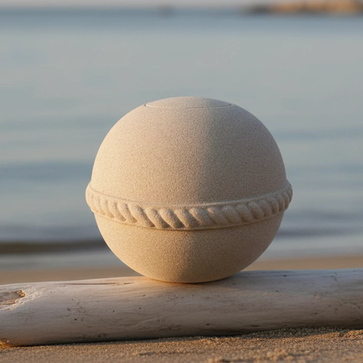 Oceane Sand Biodegradable Water Urn for Ashes - Small