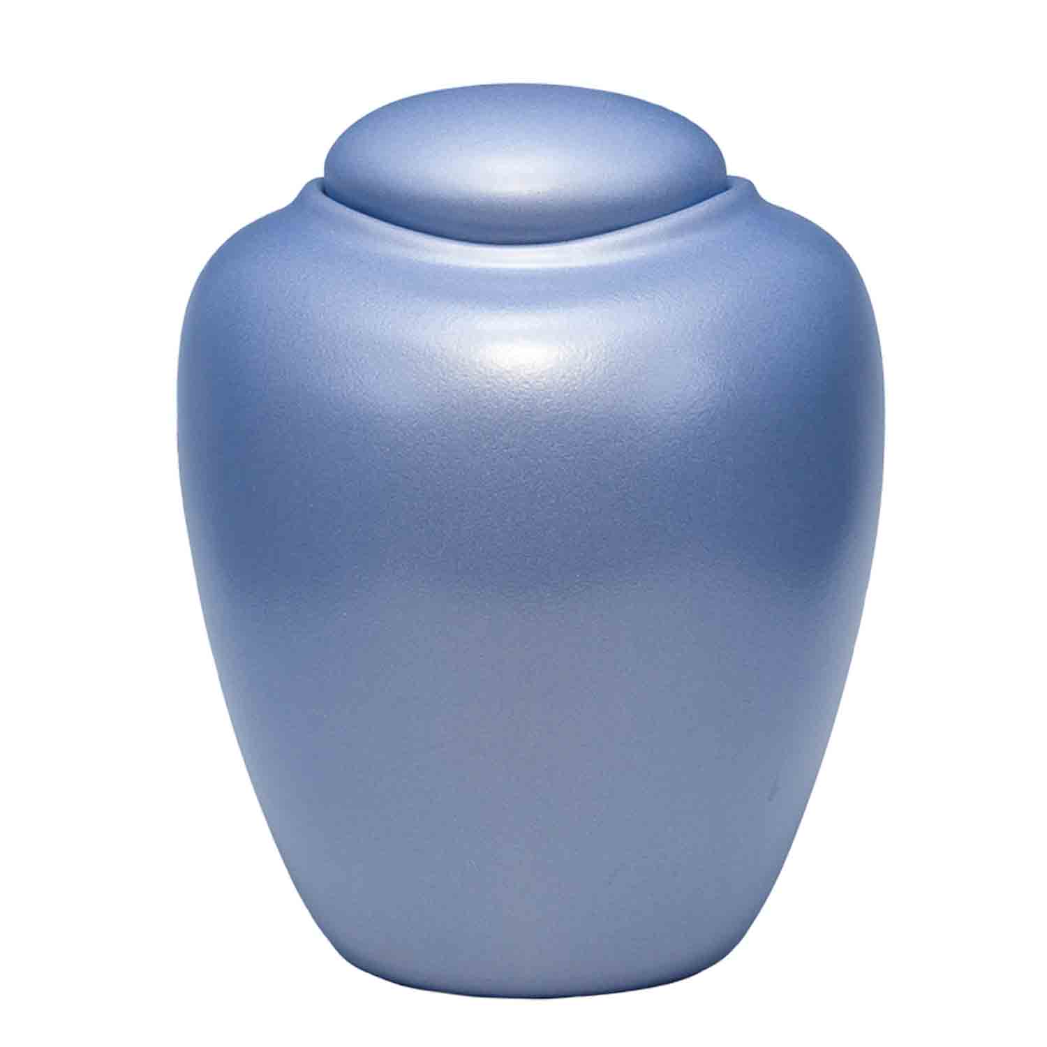 Oceane Traditional Aqua Biodegradable Water Urn for Ashes - Adult