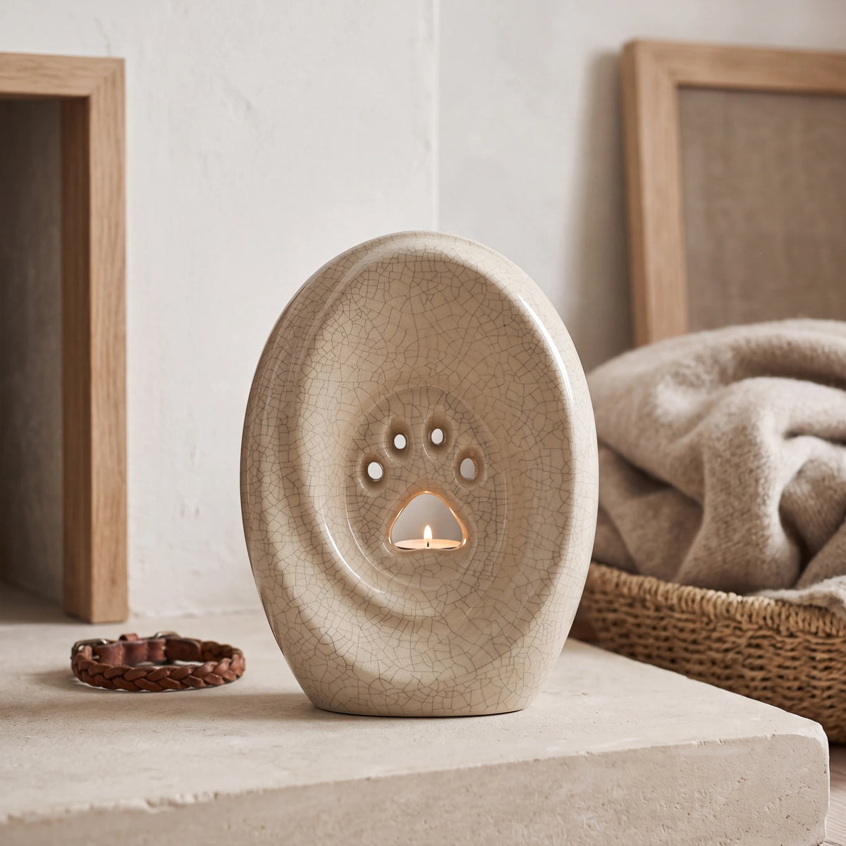Paw-Pet-Urn-for-Ashes-in-Crackle-Glaze-pet_hearth_basket
