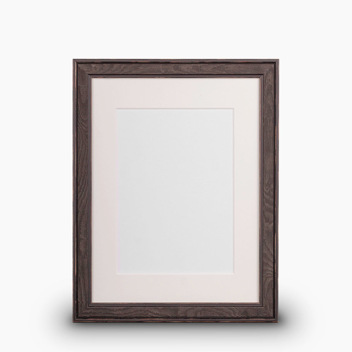Pet Memorial Photo Frame for Ashes in Black Medium