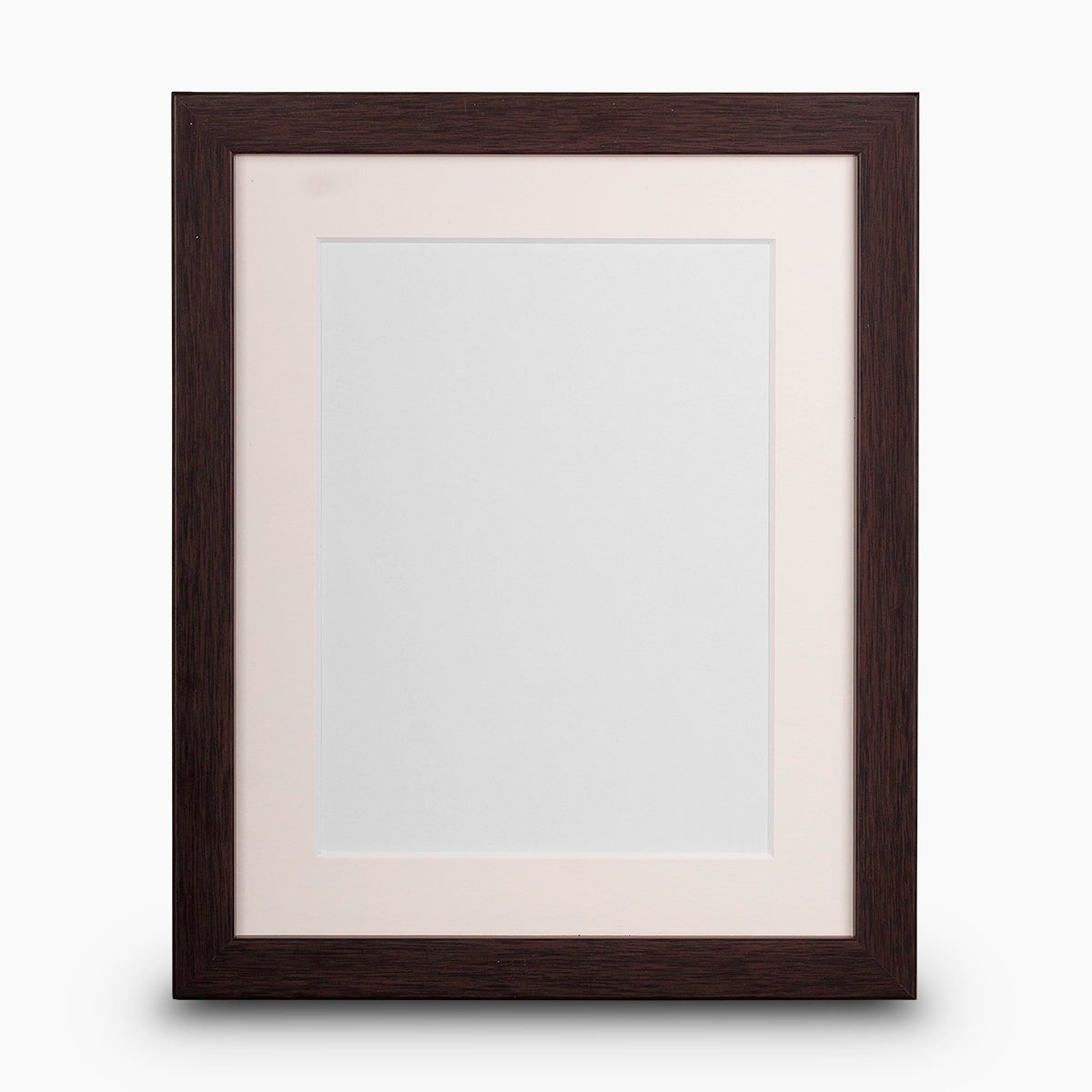 Pet Memorial Photo Frame for Ashes in Dark Brown Large