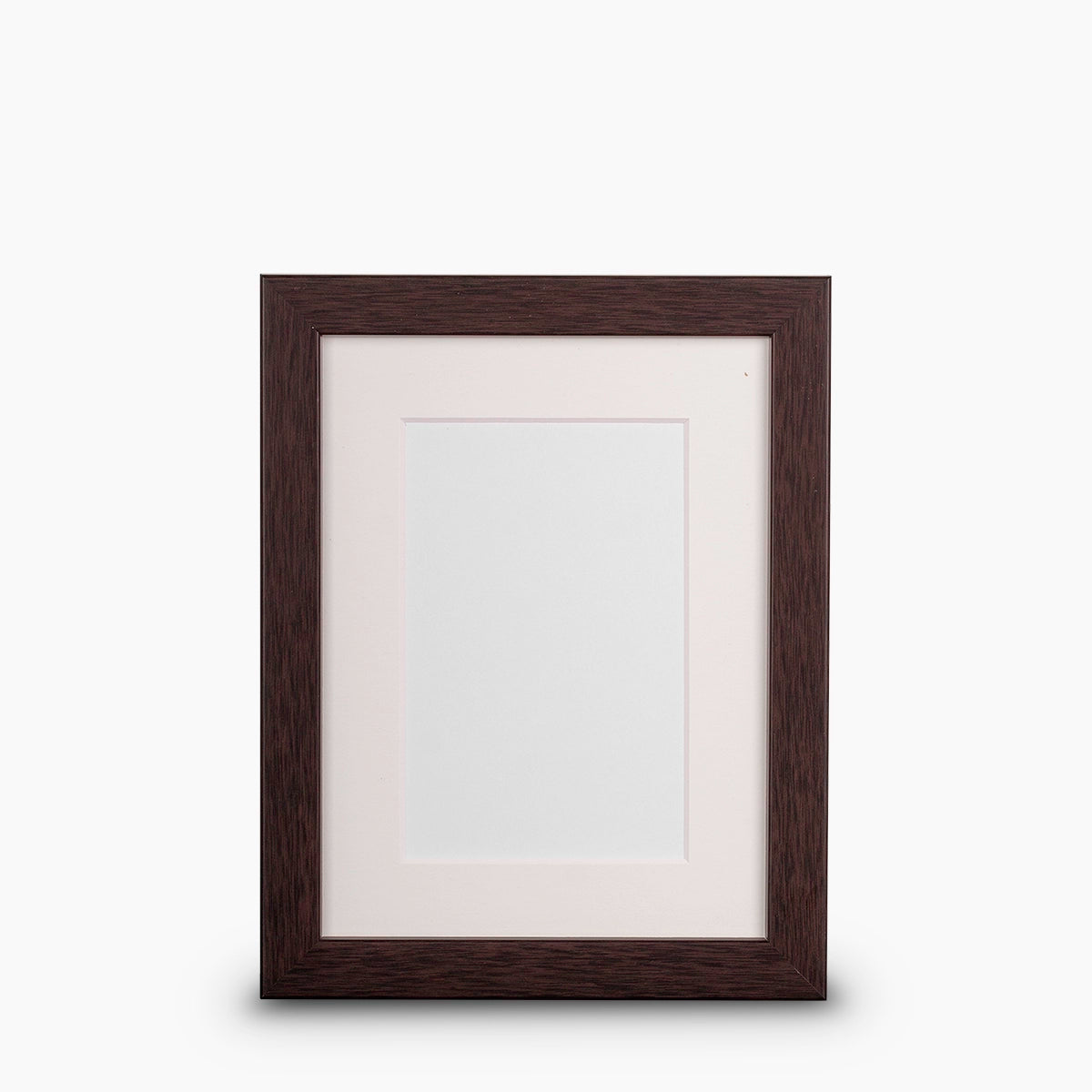 Pet Memorial Photo Frame for Ashes in Dark Brown Small