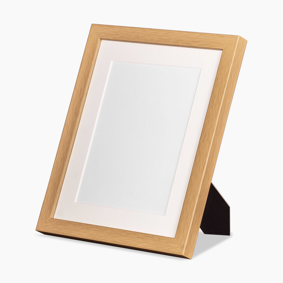 Pet Memorial Photo Frame for Ashes in Light Brown Medium Left Facing