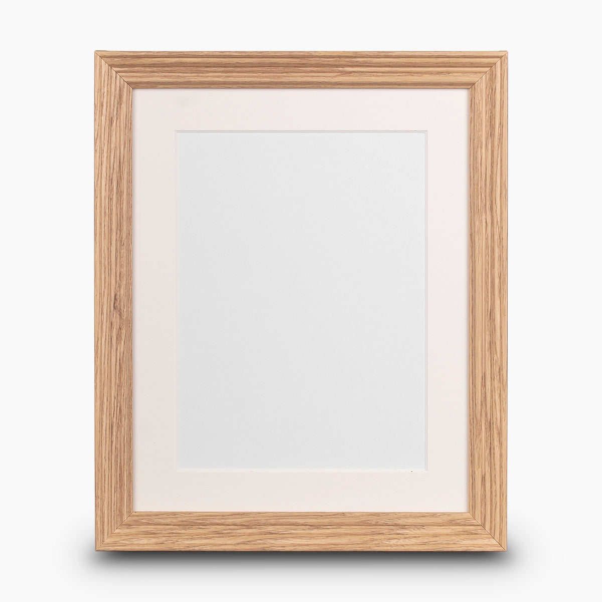 Pet Memorial Photo Frame for Ashes in Light Oak Large