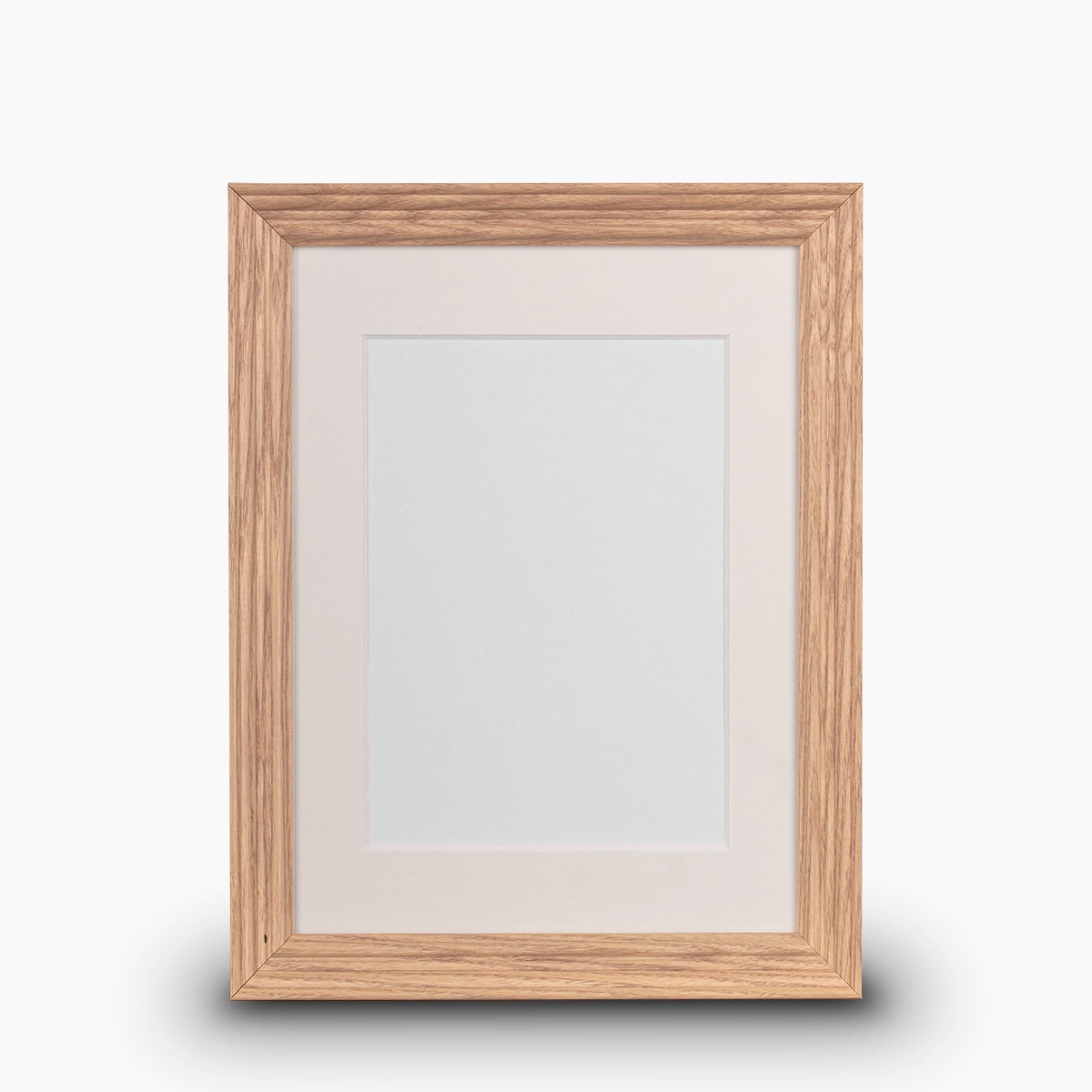 Pet Memorial Photo Frame for Ashes in Light Oak Medium