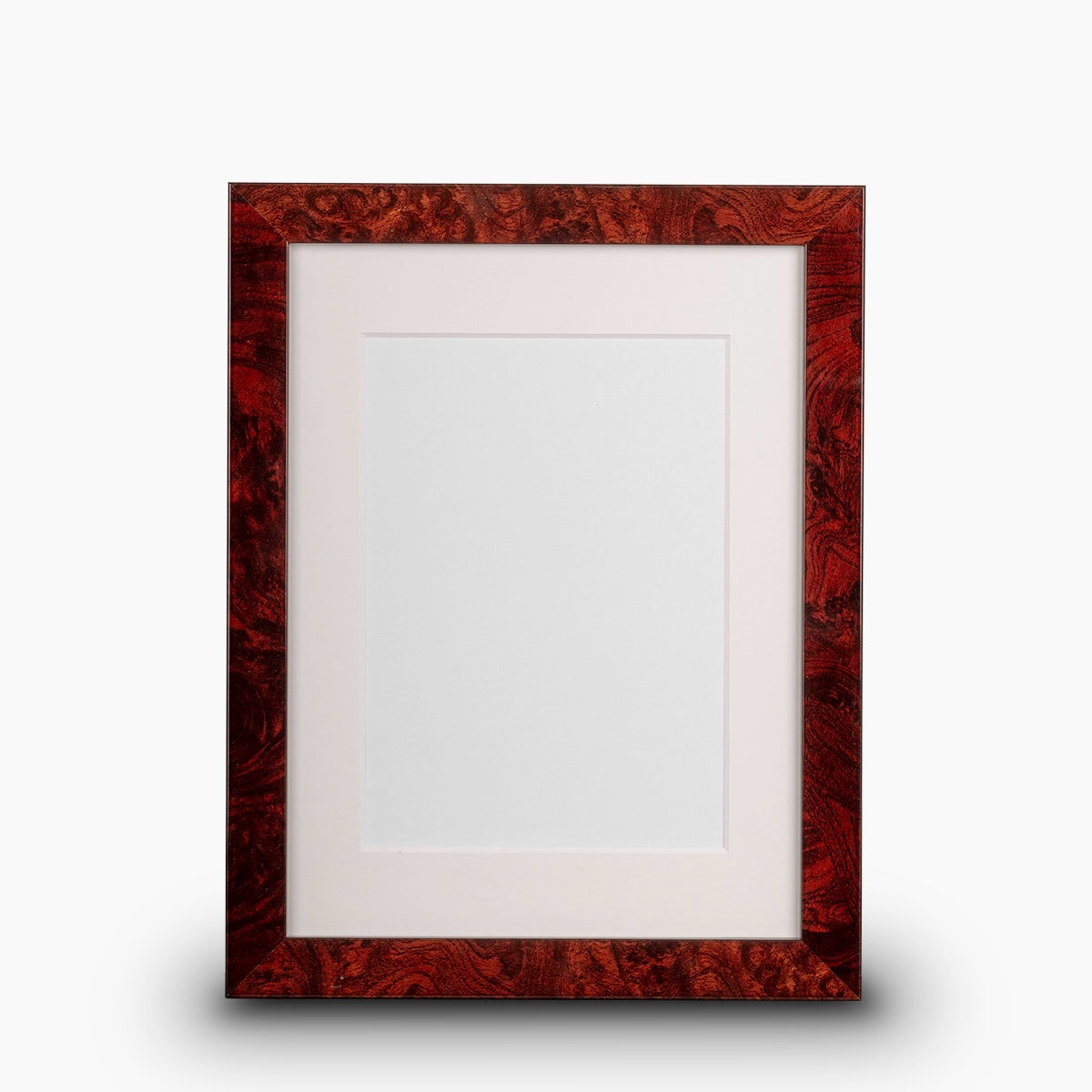 Pet Memorial Photo Frame for Ashes in Walnut Medium