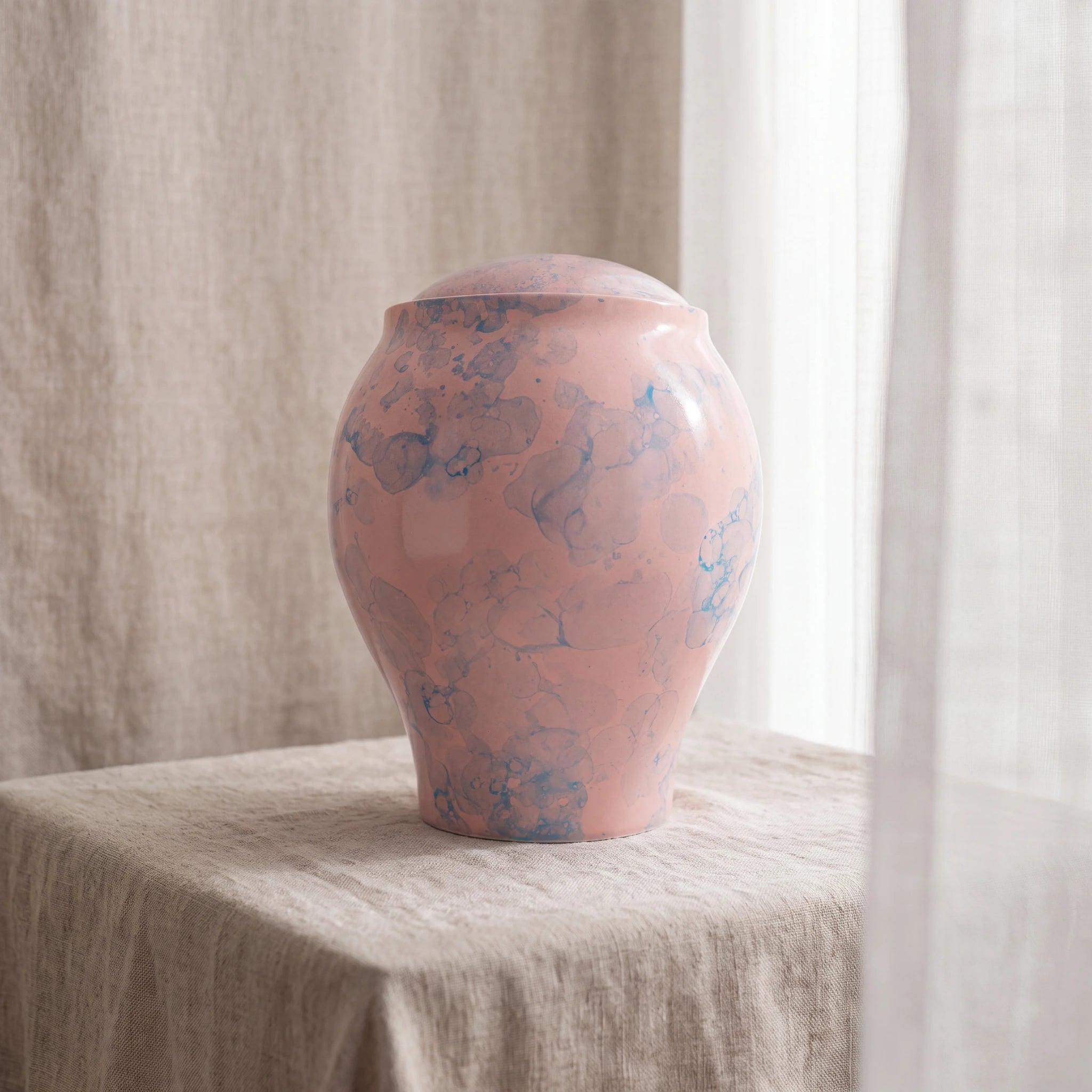 Pink Sky Classic Adult Cremation Urn for Ashes