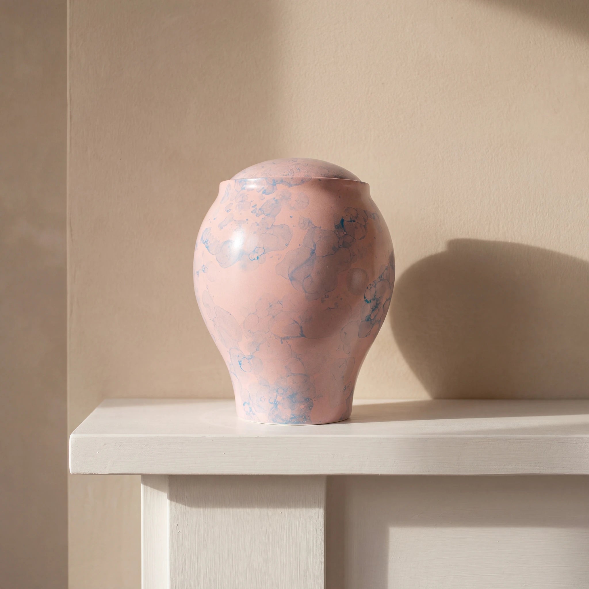 Pink Sky Classic Adult Cremation Urn for Ashes