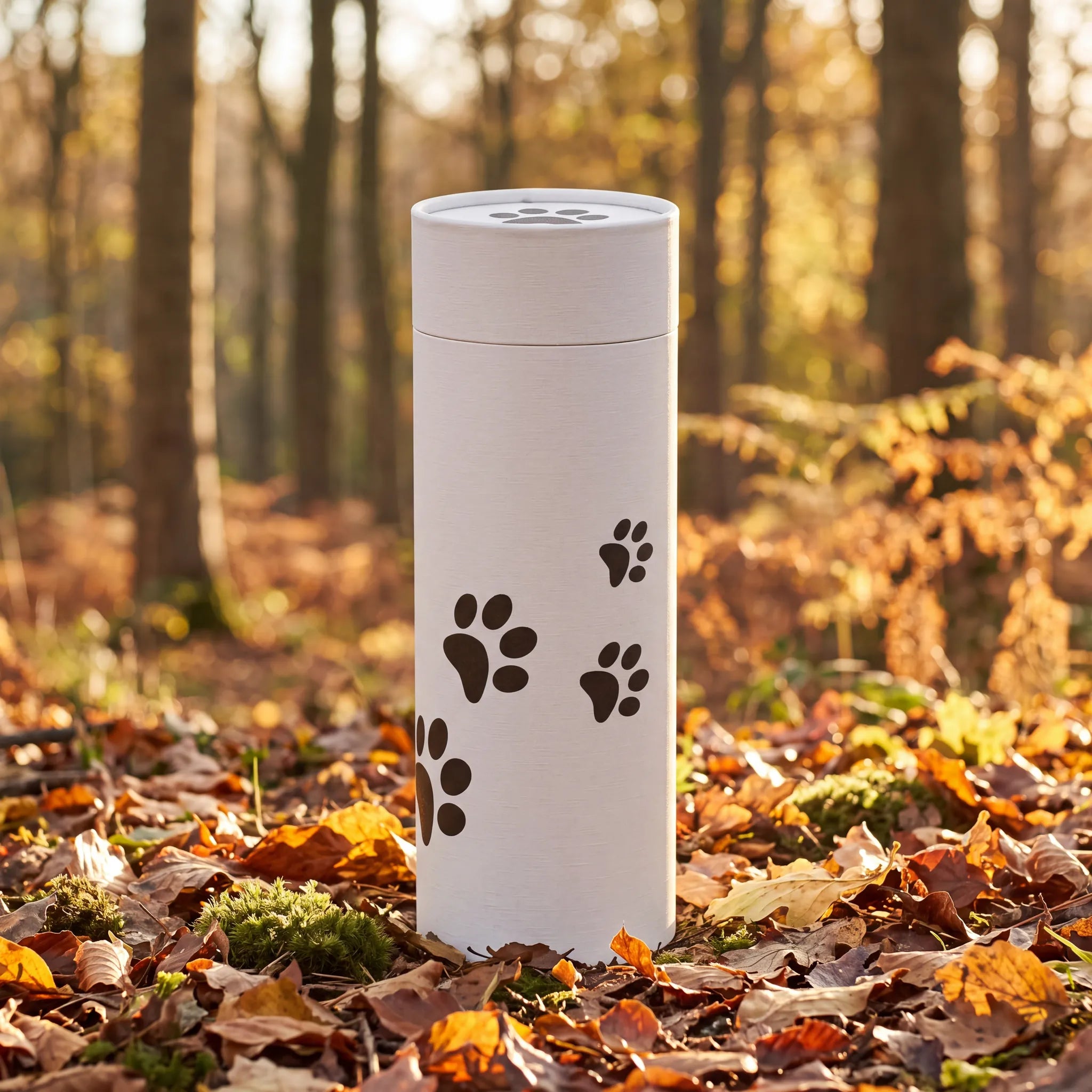 Precious-Paws-Eco-Friendly-Scattering-Tube-for-Pet-Ashes-Medium-In-the-Woods