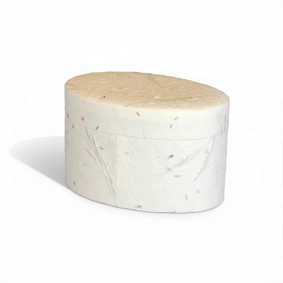 Purity Earthurn Biodegradable Urn for Ashes in White - Adult