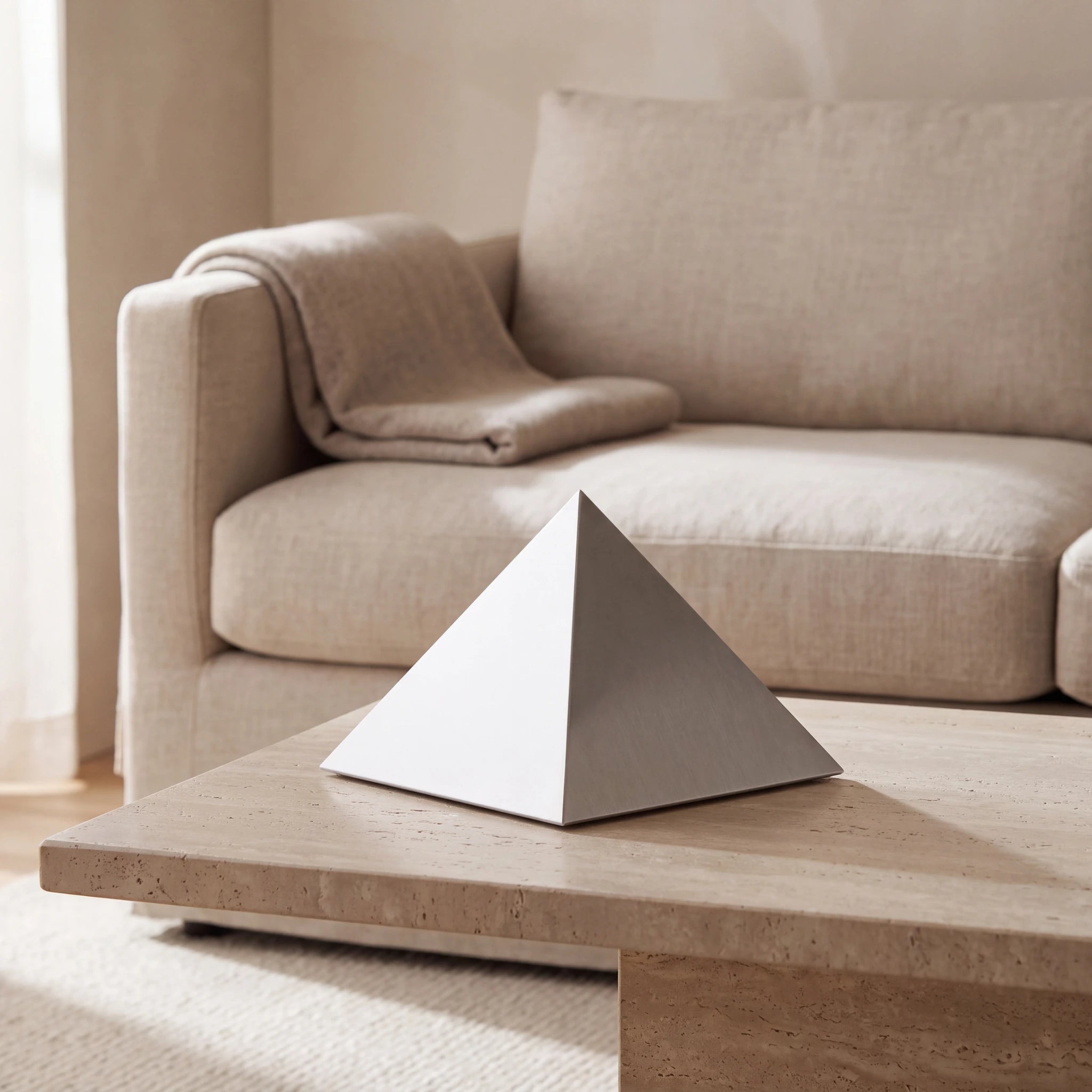 Pyramid-Large-Urn-for-Ashes-in-Stainless-Steel-amto_stone_coffee