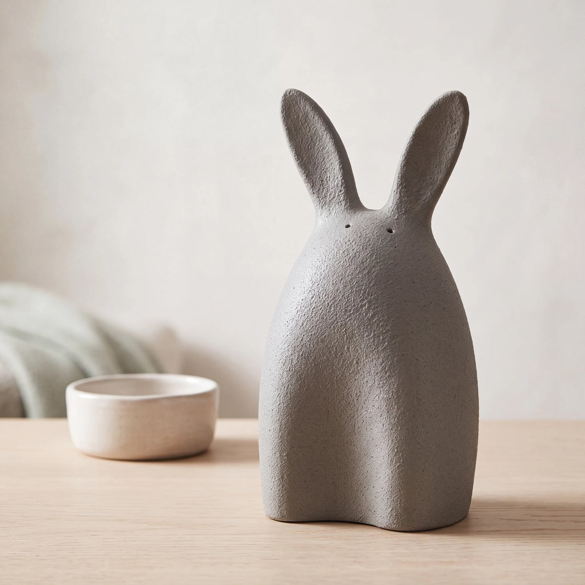 Rabbit-Urn-for-Ashes-in-Grey-pet_bowl_ledge