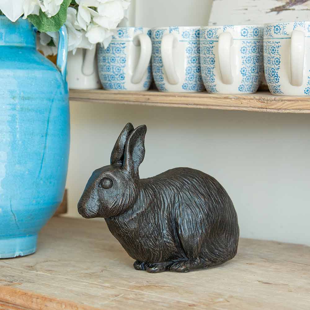 Rabbit Urn for Ashes in Kitchen