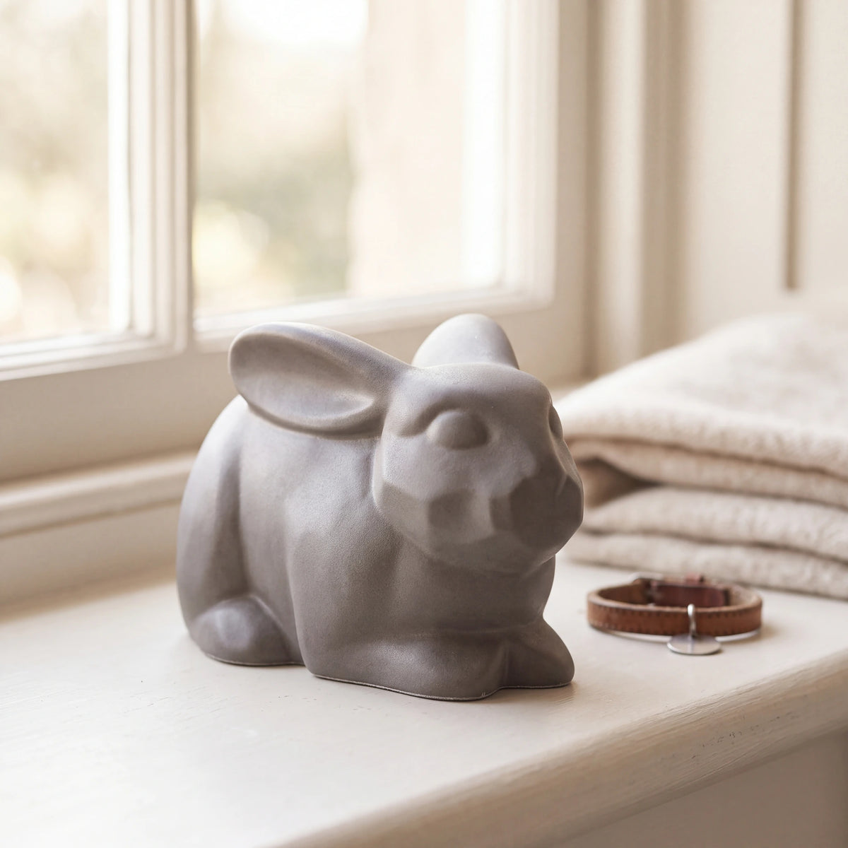 Rabbit-Urn-for-Ashes-in-Matte-Grey-pet_sunny_sill