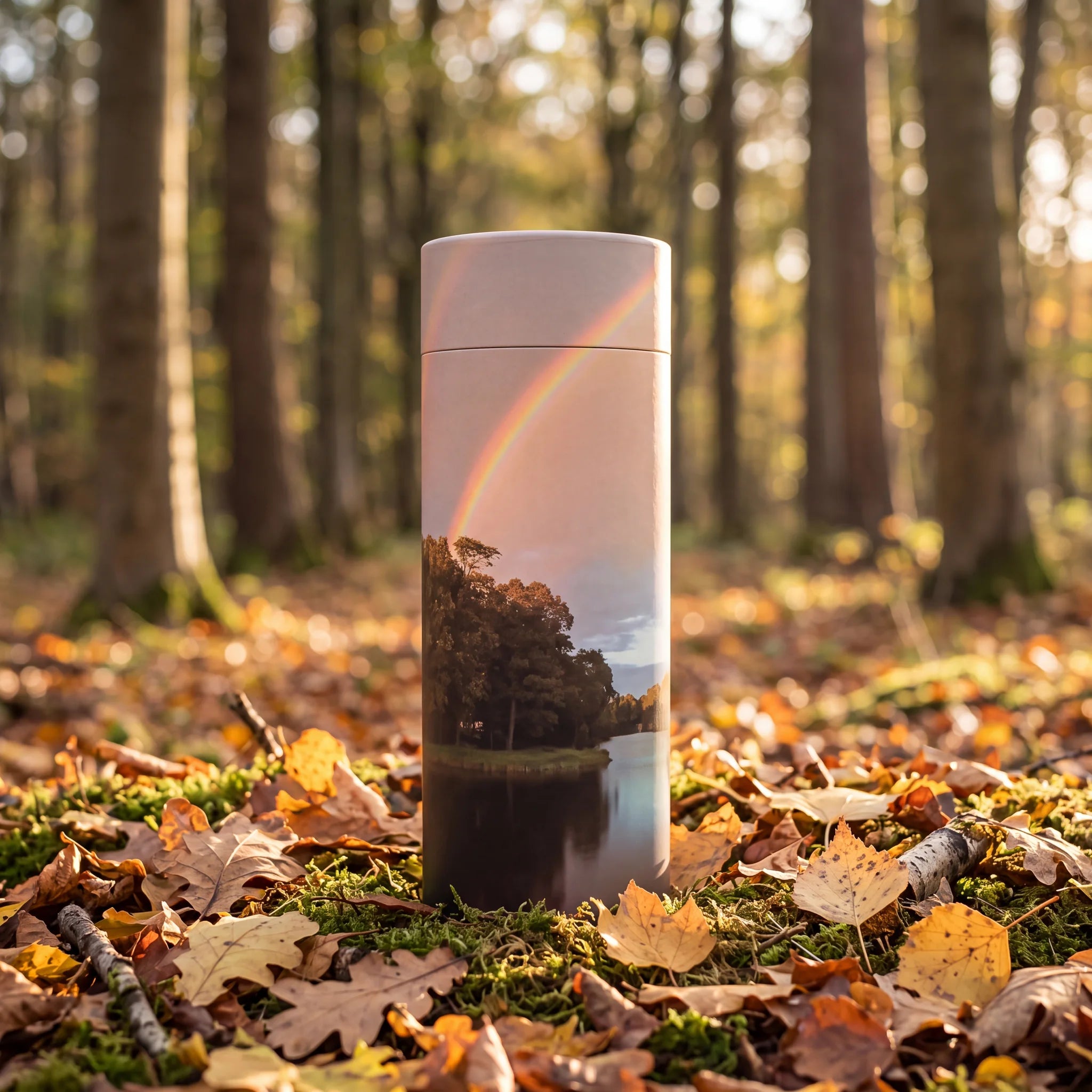 Rainbow-River-Eco-Friendly-Scattering-Tube-for-Ashes-Small-In-the-Woods