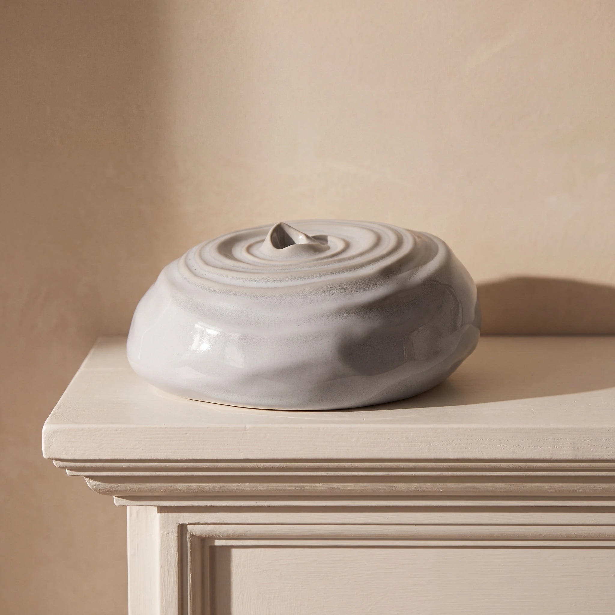 Ripples Adult Cremation Urn for Ashes in Grey