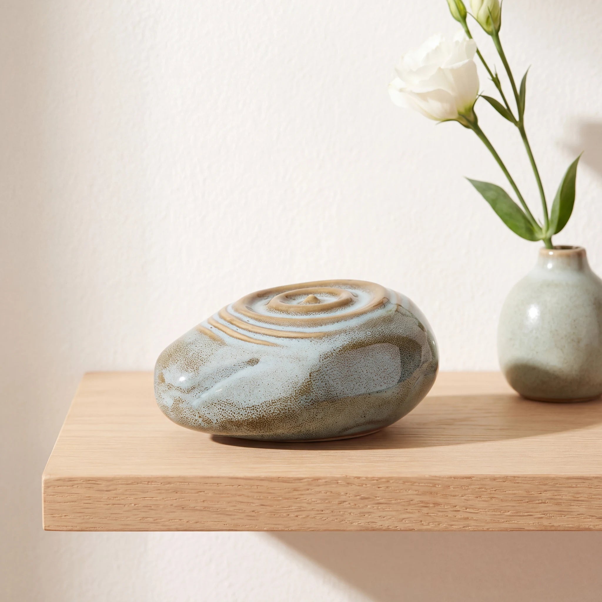 Ripples-Small-Urn-for-Ashes-in-Oily-Green-keepsake_bud_vase
