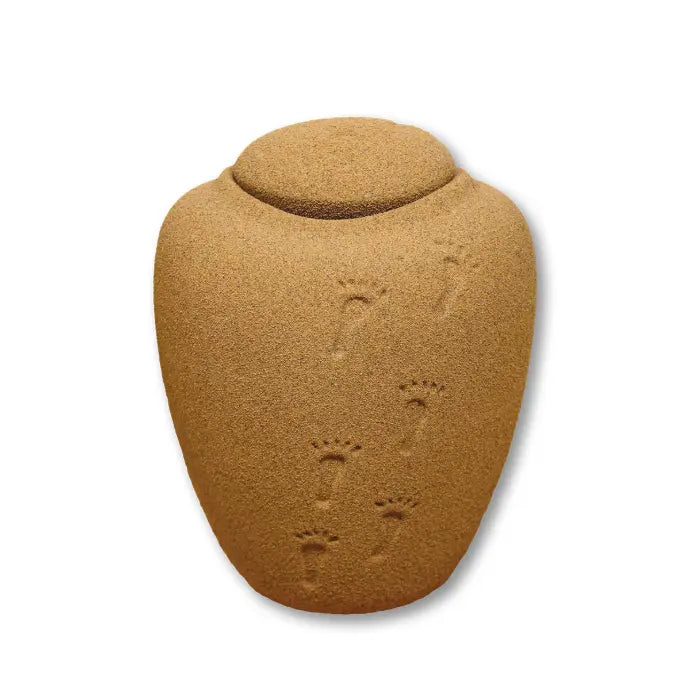 Oceane Sand Biodegradable Water Urn for Ashes - Small