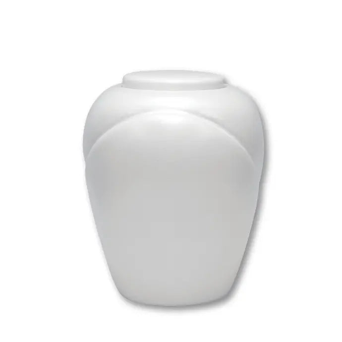 Oceane Traditional Pearl Biodegradable Water Urn for Ashes - Adult