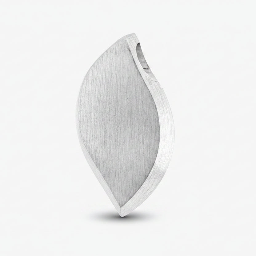 Self fill Eternal Flame Memorial Ashes Pendant in Silver