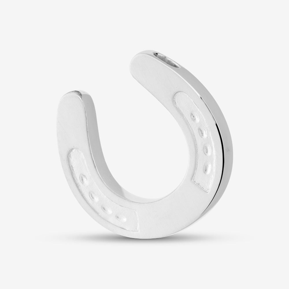 925 Sterling Silver Horseshoe Ashes Pendant