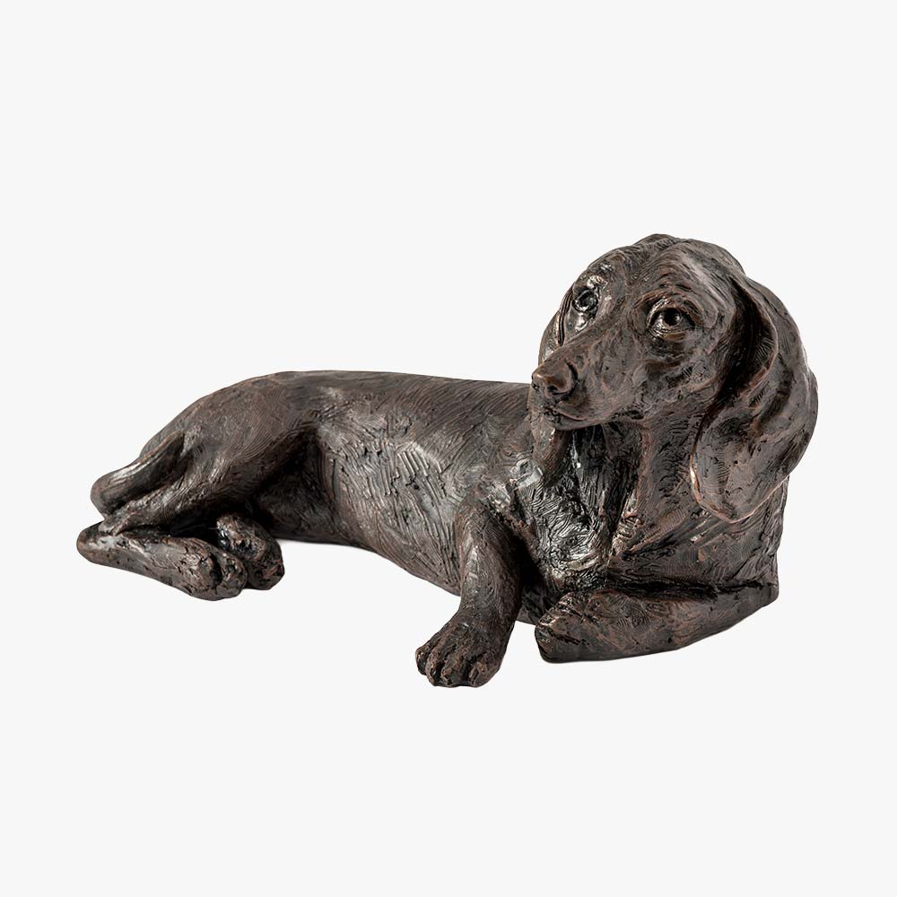 Short Haired Dachshund Urn for Ashes – Dog Urn