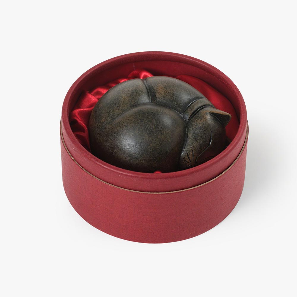 Sleeping Cat Keepsake Urn