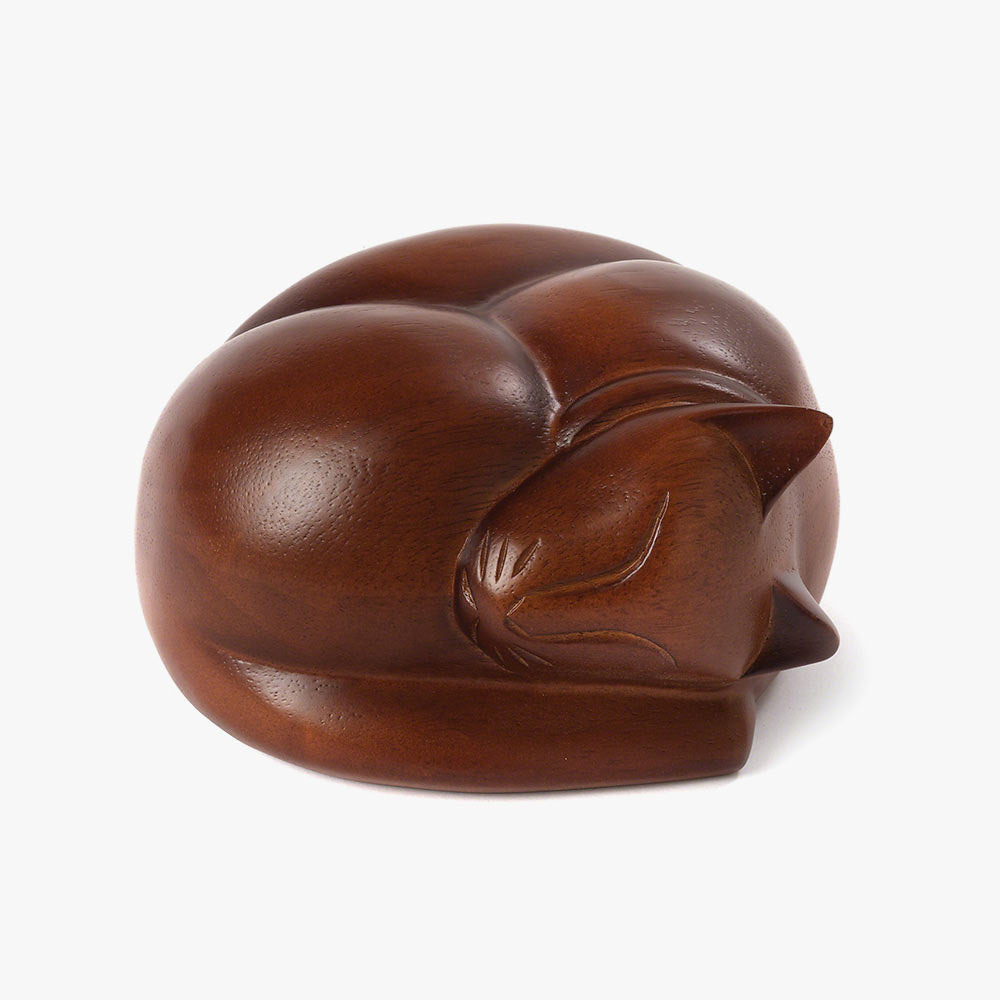 Sleeping Cat in Brown