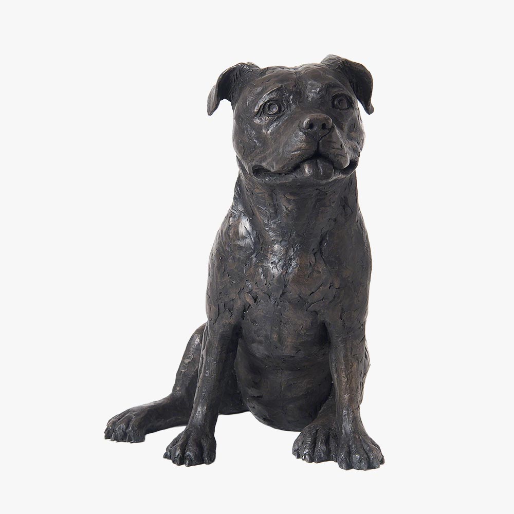Staffordshire Bull Terrier Urn for Ashes