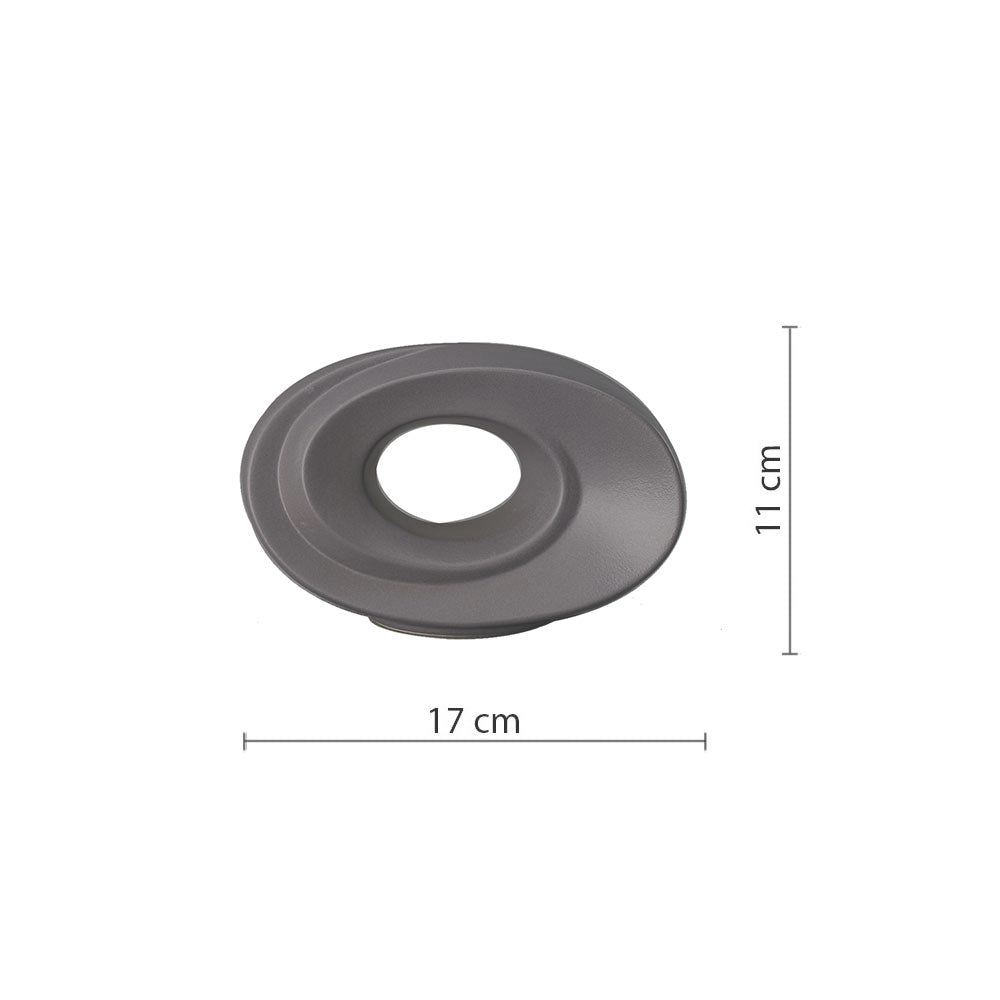 The Passage Ashes Keepsake Urn Matte Grey Dimensions