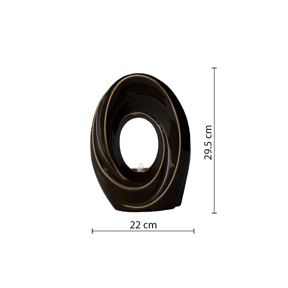 The Passage Cremation Urn for Ashes in Brown Dimensions