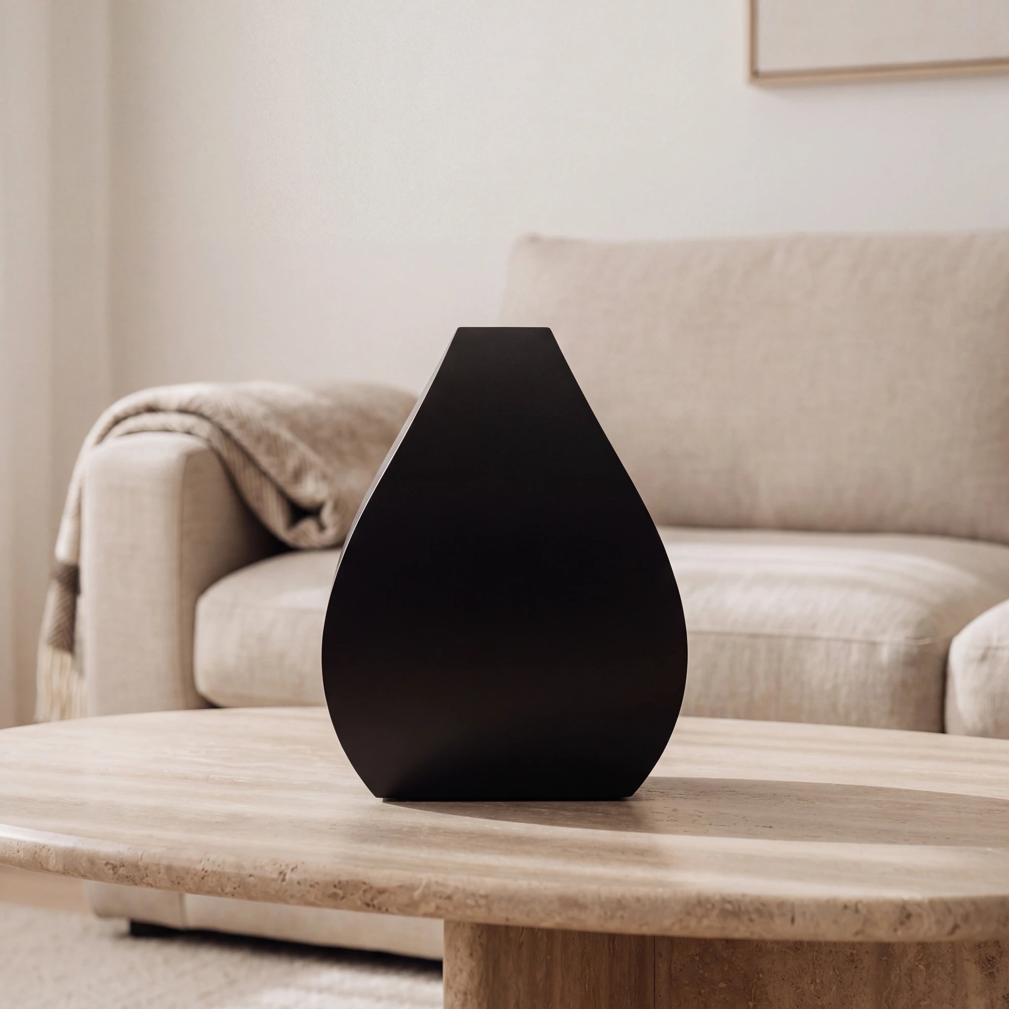 Tulip-Adult-Cremation-Urn-for-Ashes-in-Matte-Black-Stainless-Steel-amto_stone_coffee