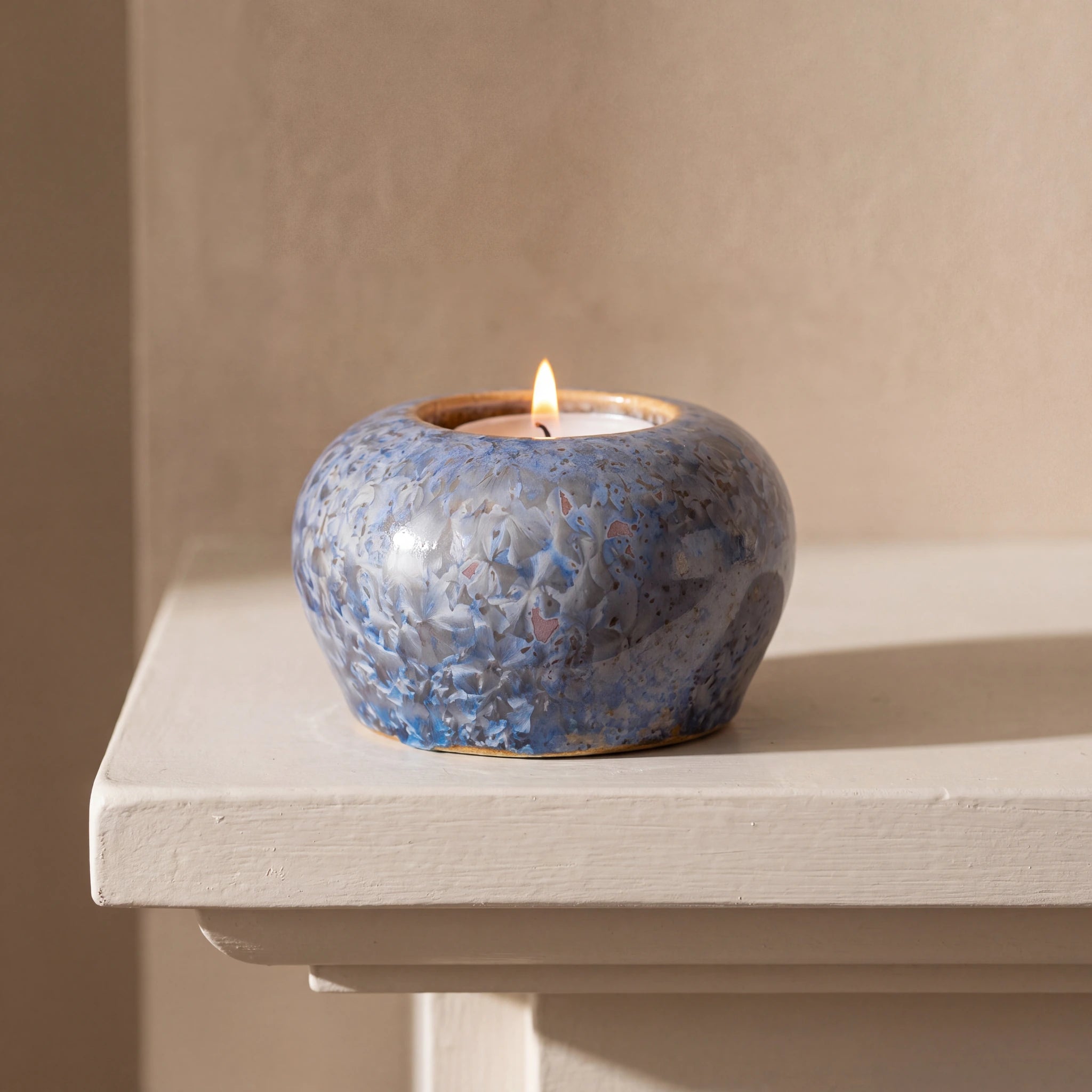 Violet-Blue-Crystalline-Glazed-Keepsake-Urn-for-Ashes-Mantelpiece