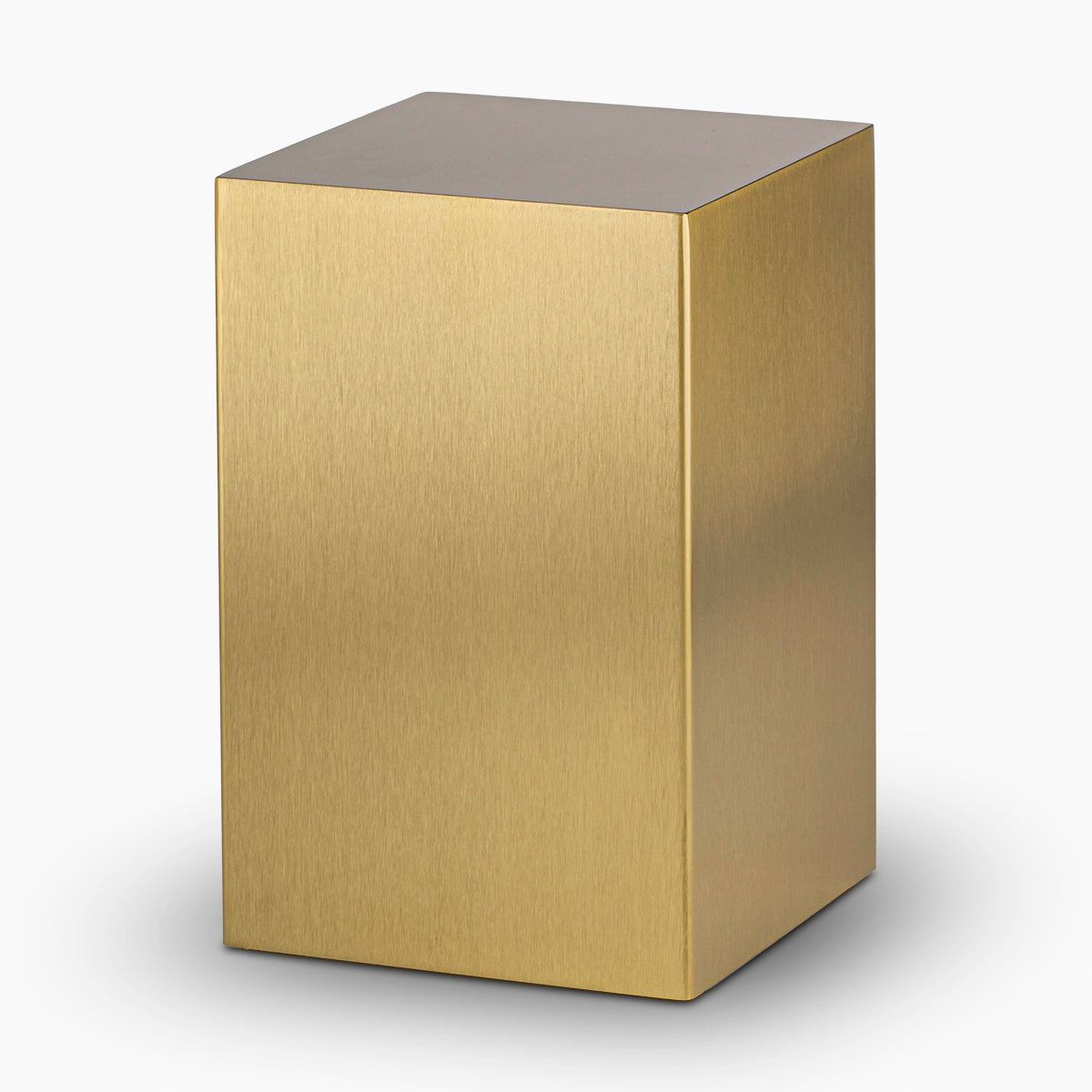 beaumont stainless steel adult cremation urn for ashes in gold