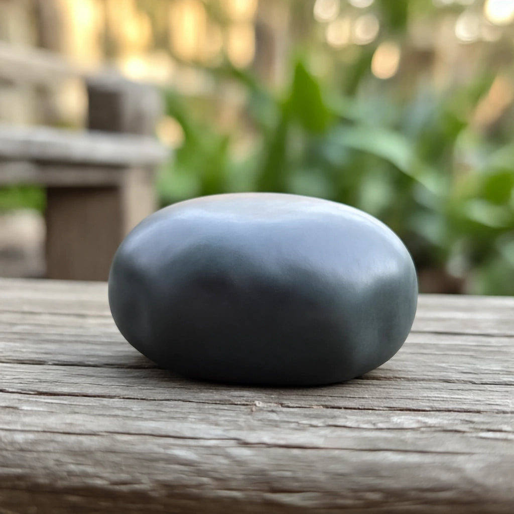 Cuddle Stone Keepsake Urn for Ashes in Army Green