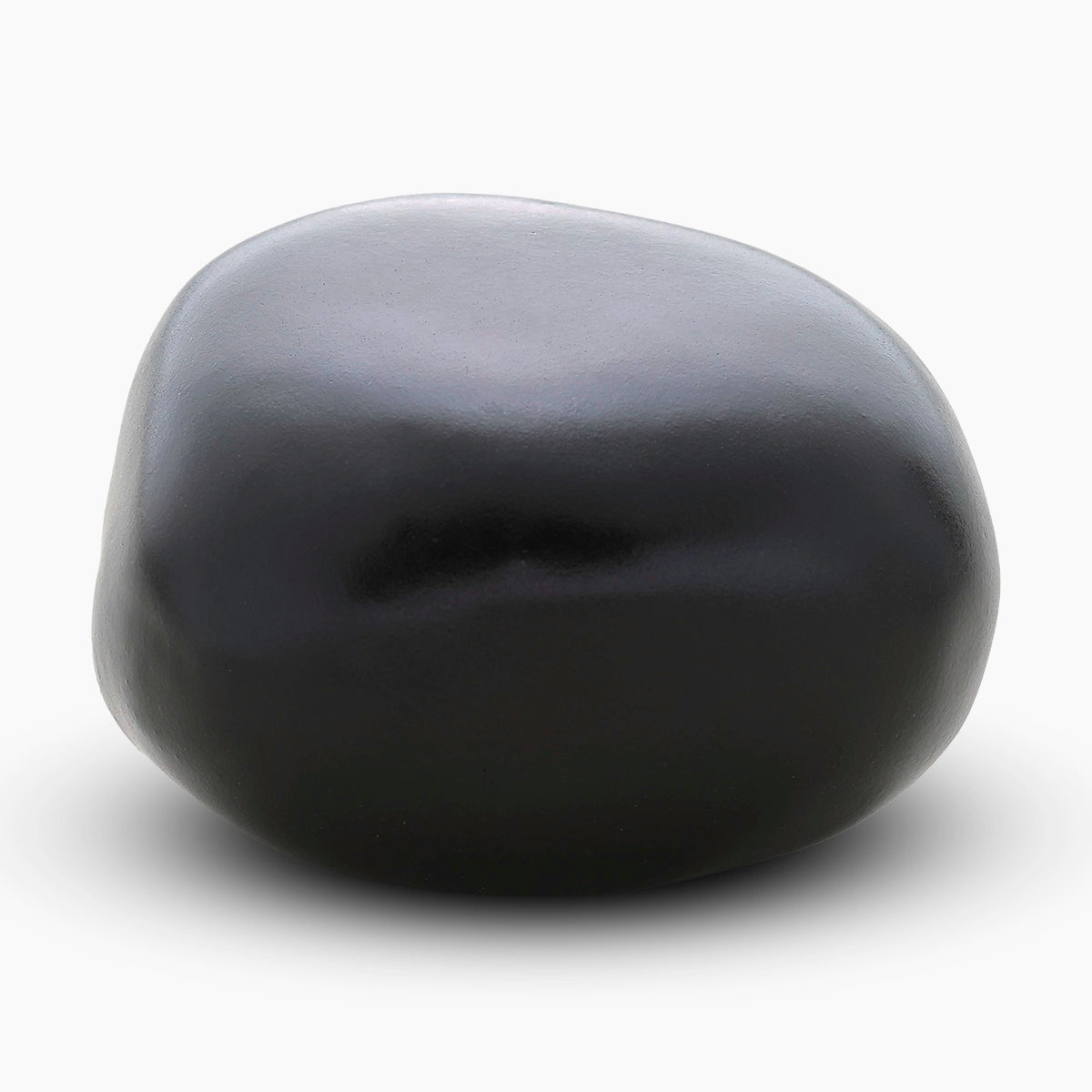 cuddle stone keepsake urn for ashes in matte black