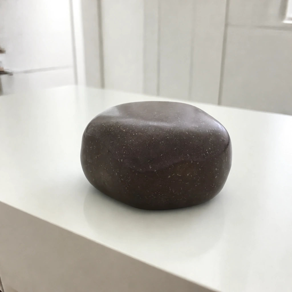 Cuddle Stone Keepsake Urn for Ashes in Steel Grey