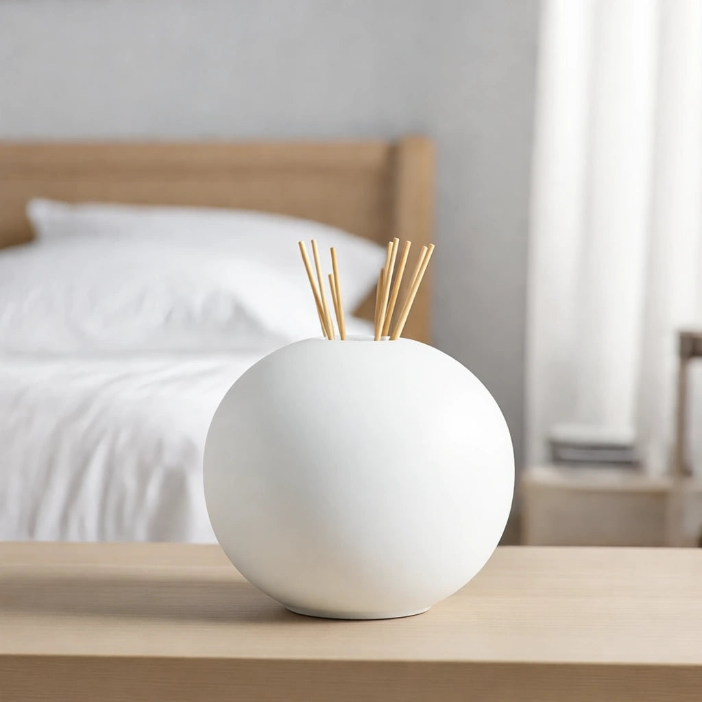 Essence of Life Scented Adult Urn for Ashes in White