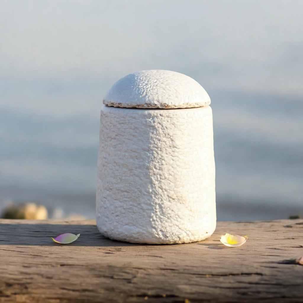Loop EarthRise™ Biodegradable Urn for Ashes - Medium