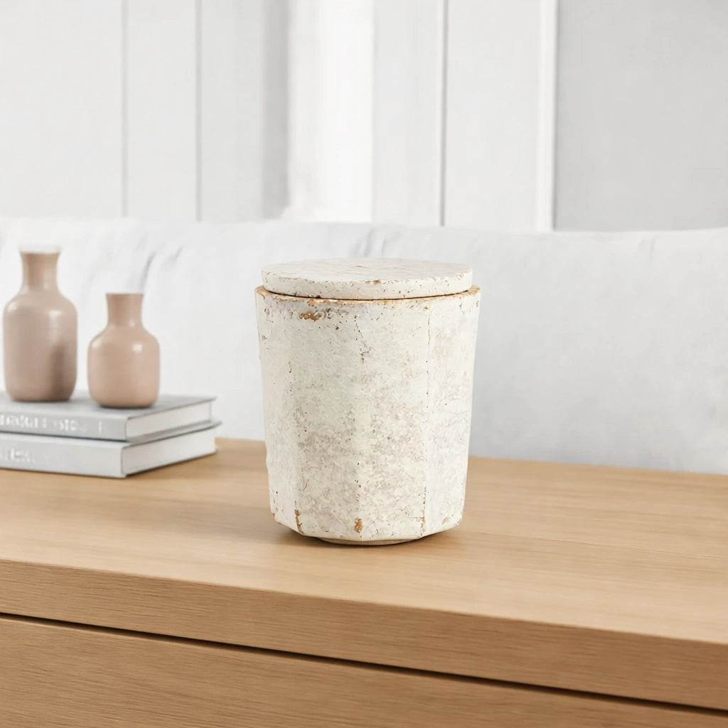 Mycelium Biodegradable Urn for Ashes – Small