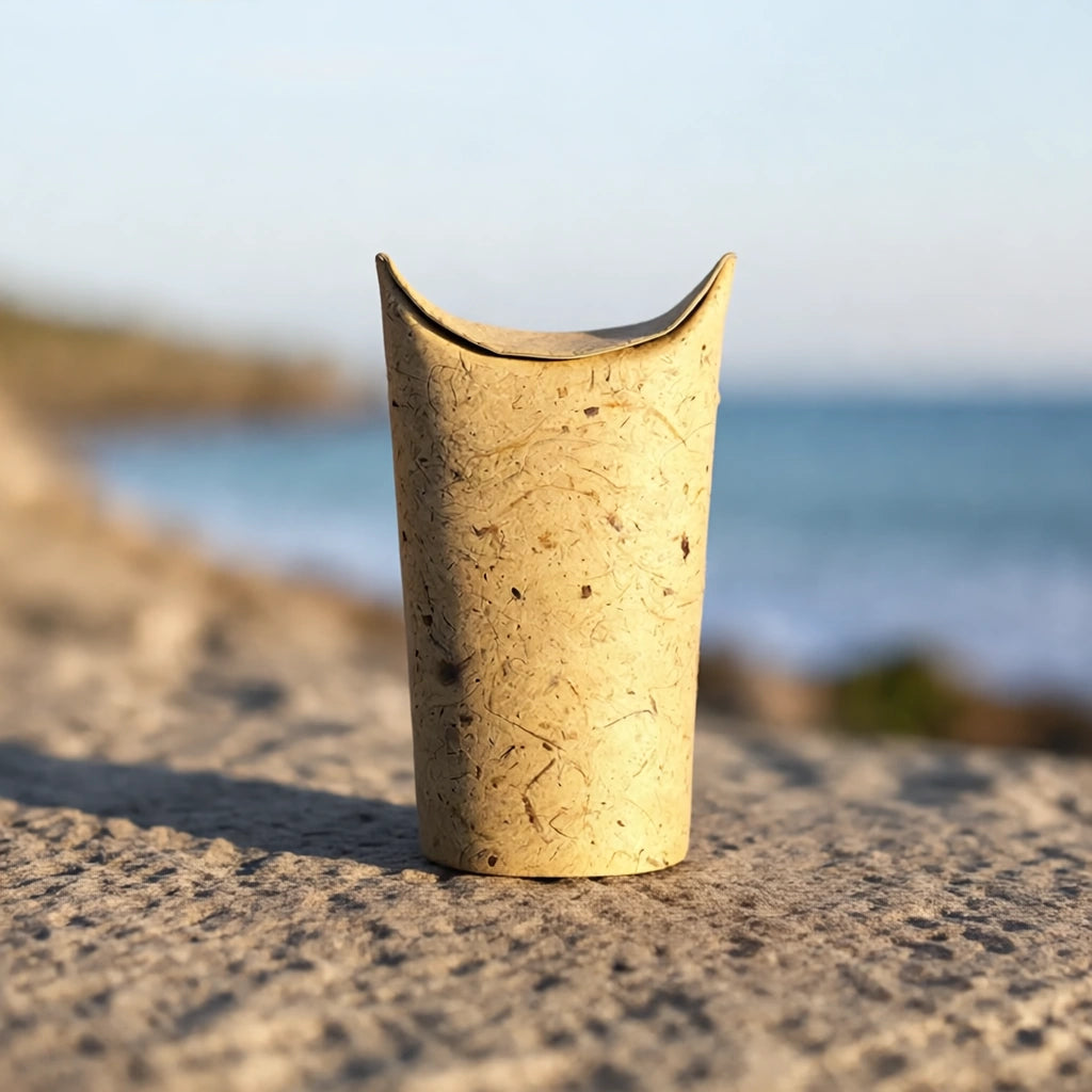 Natural Fibre Medium Biodegradable Scattering Urn
