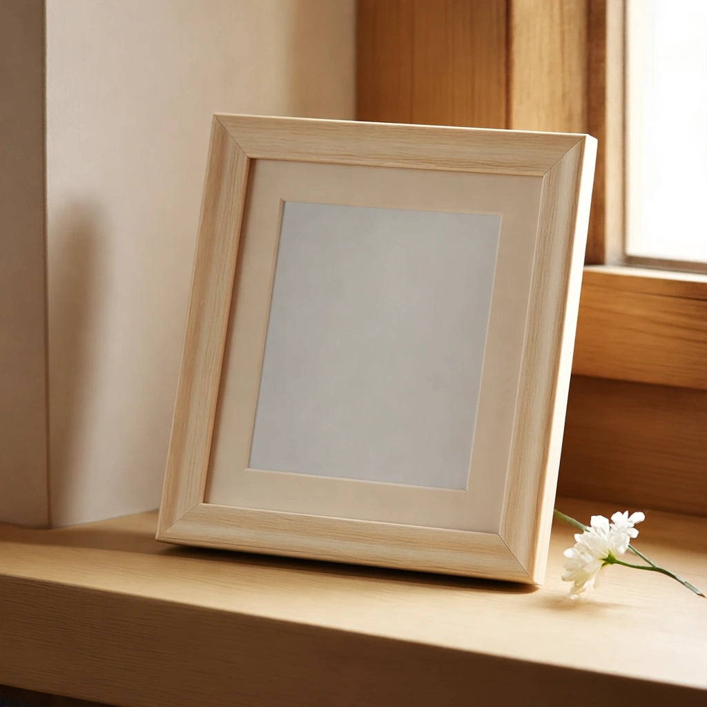Pet Memorial Photo Frame in White (Large)