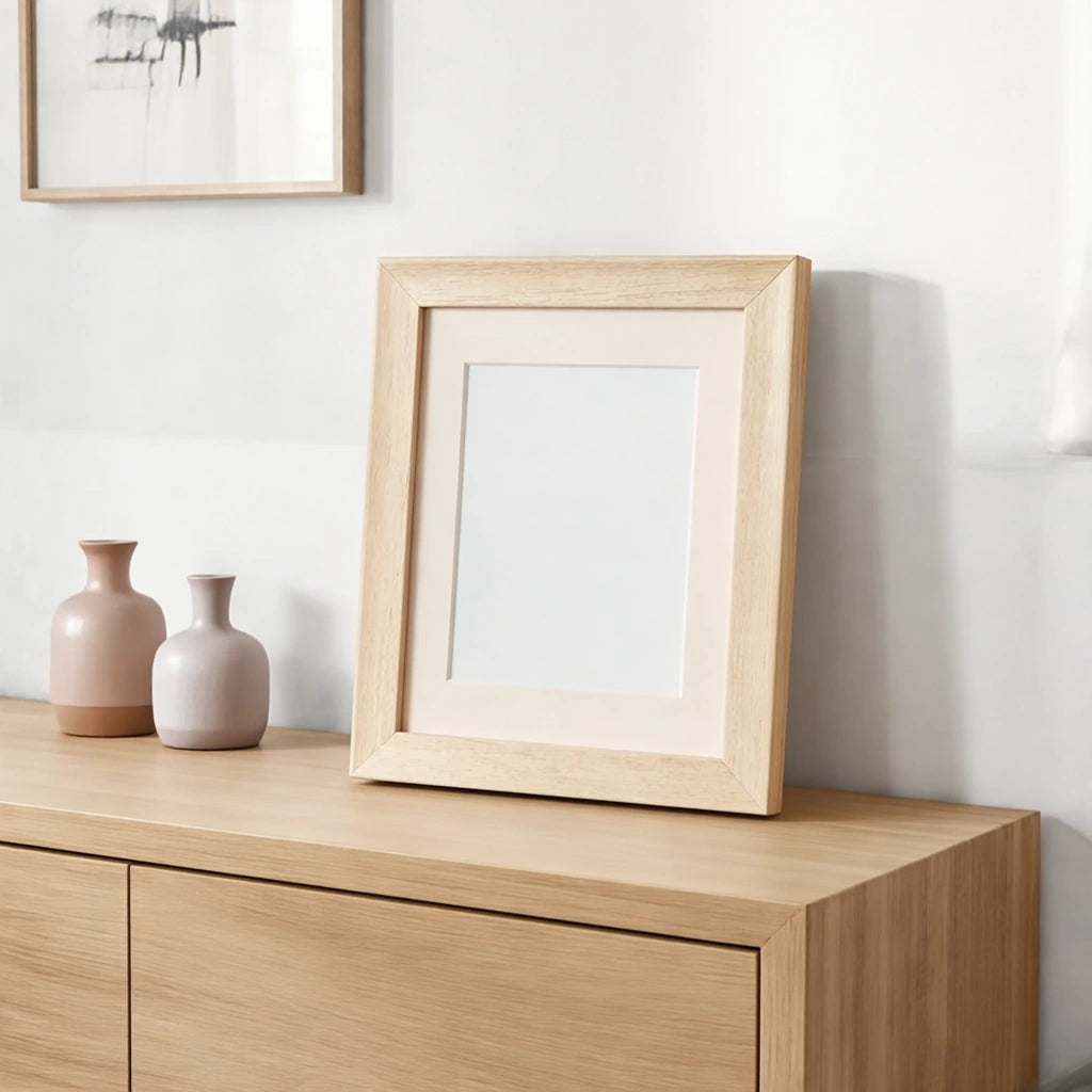 Pet Memorial Photo Frame in White (Medium)
