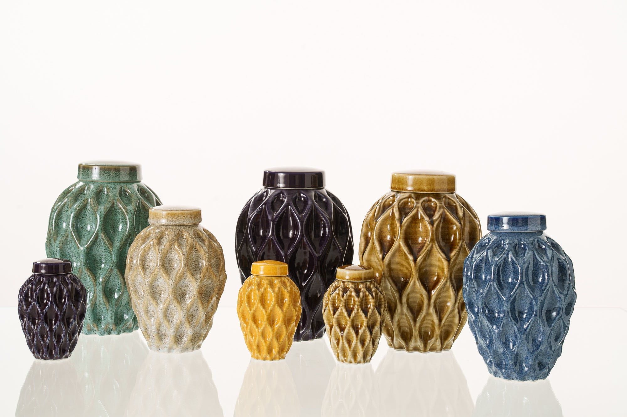 Echo Keepsake Urn for Ashes in Blue