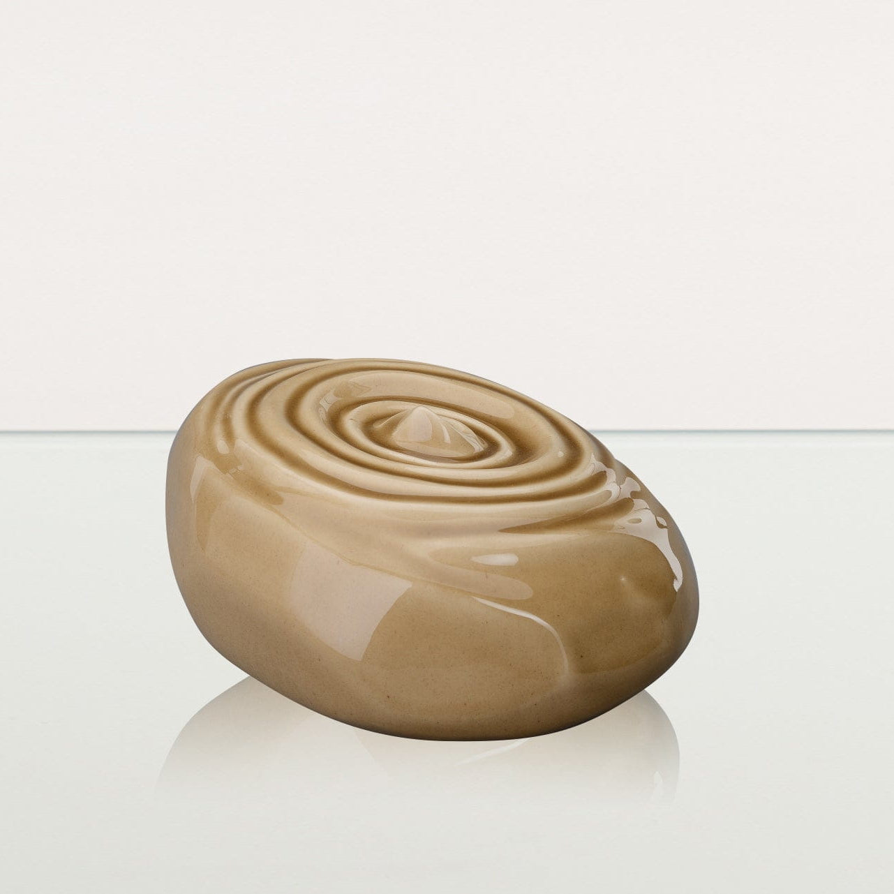 Ripples Adult Cremation Urn for Ashes in Beige