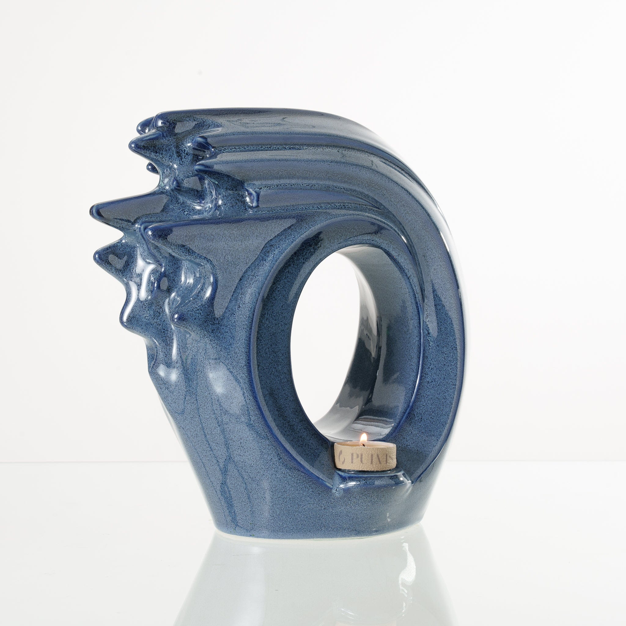 Zephyr Adult Cremation Urn for Ashes in Blue