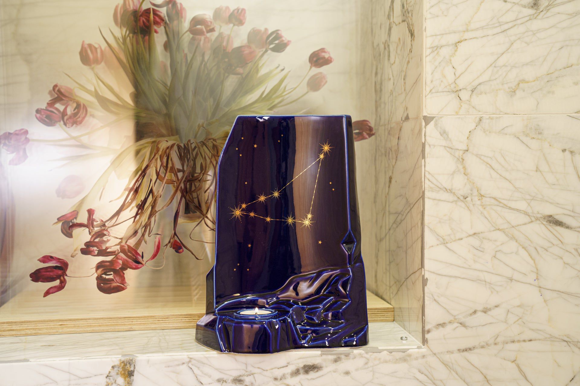 Zodiac Capricorn Adult Cremation Urn for Ashes