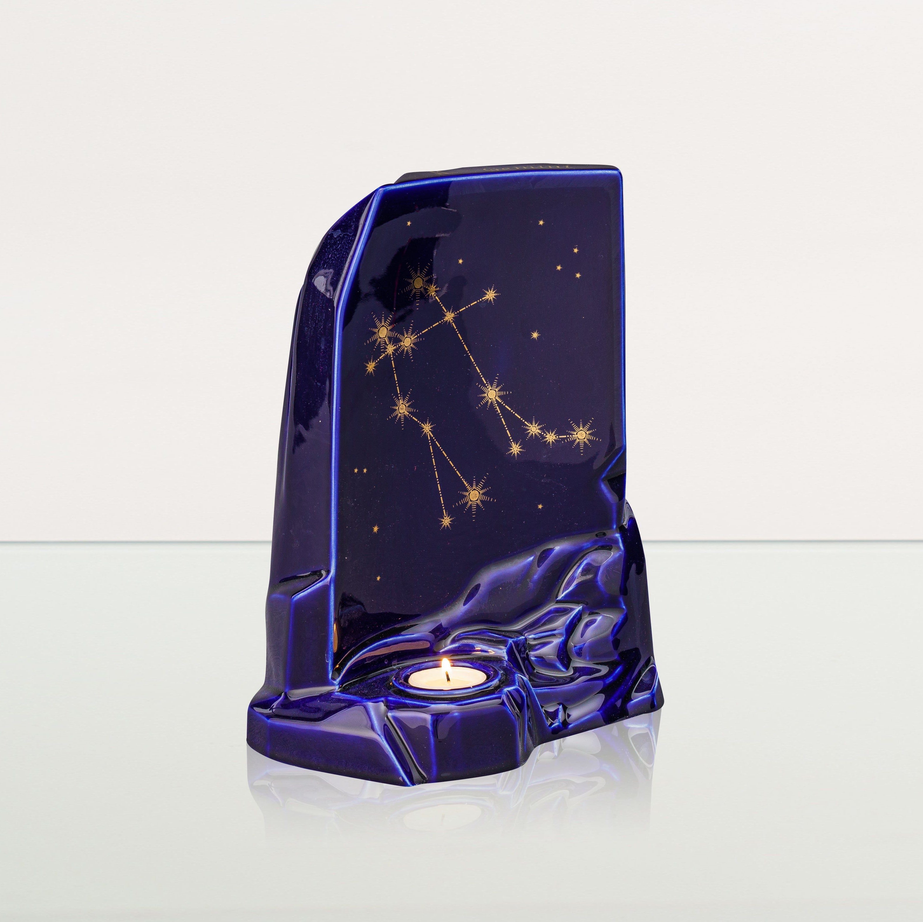 Zodiac Gemini Small Urn for Ashes