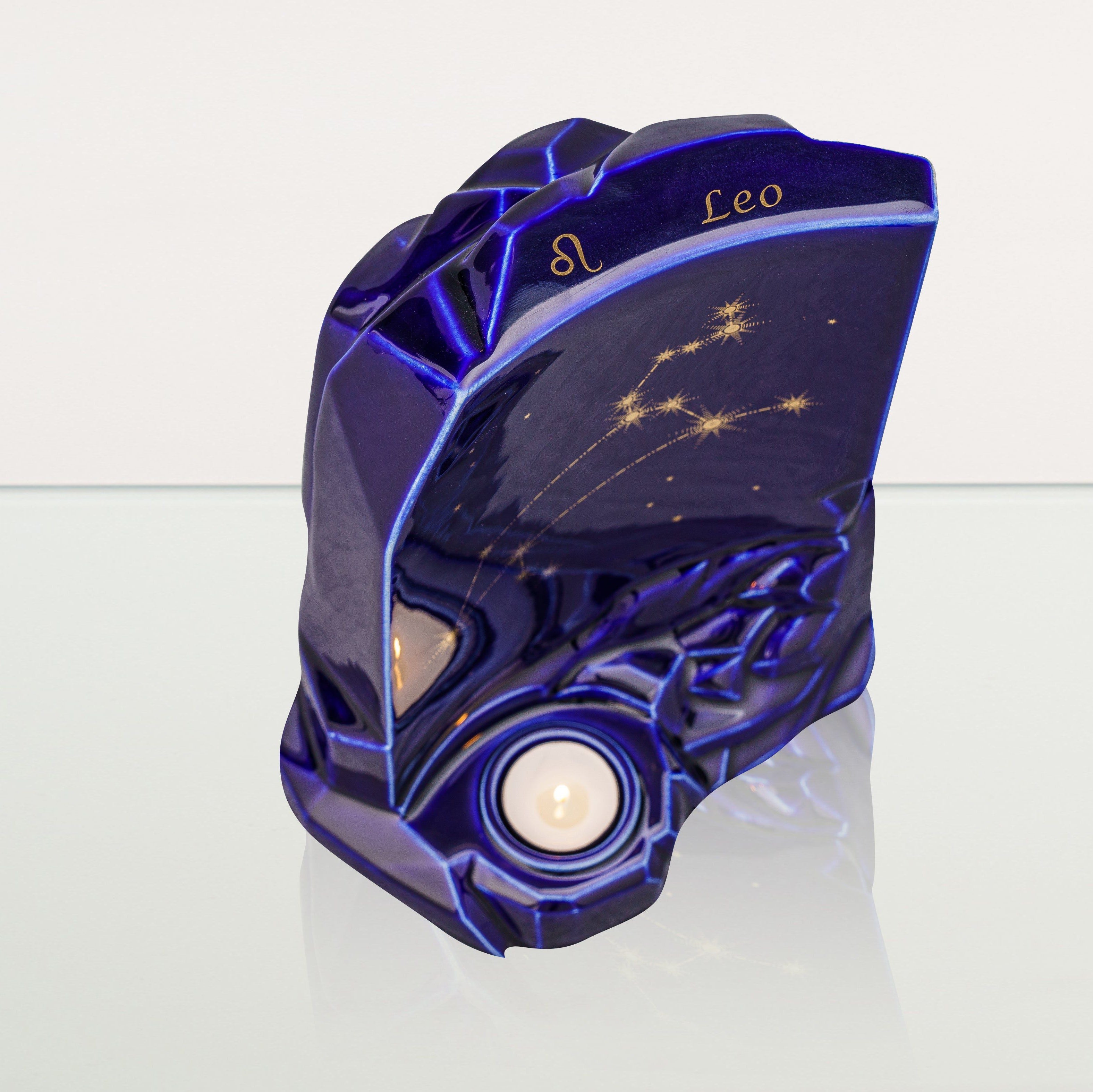 Zodiac Leo Adult Cremation Urn for Ashes